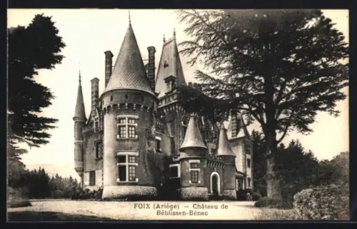 AK Foix /Ariège, Château de Béblissen-Bénac