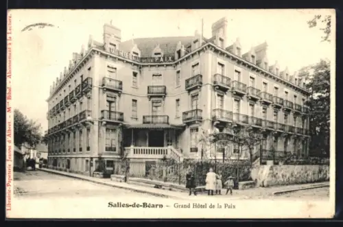 AK Salles-de-Béarn, Grand Hôtel de la Paix