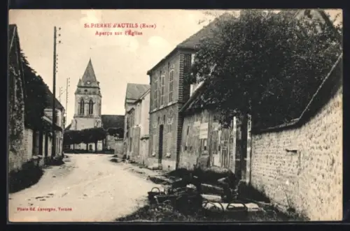 AK St. Pierre d`Autils /Eure, Apercu sur l`église