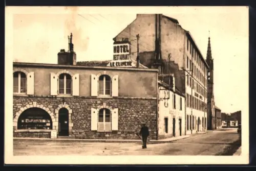 AK Bénodet, Rue Principale et la Maison Toullec, Hotel Restaurant