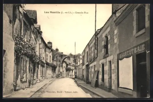 AK Les Montils /L.-et-Ch., Grande-Rue