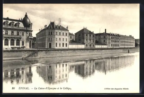 AK Épinal, La Caisse d`Épargne et le Collège