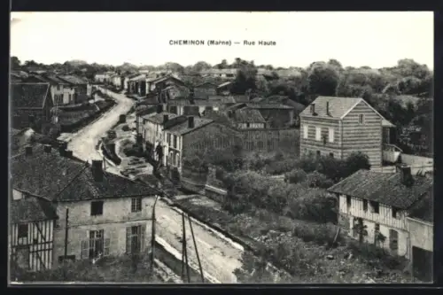 AK Cheminon /Marne, Rue Haute