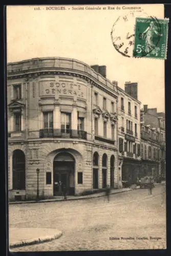 AK Bourges, Société Générale et Rue du Commerce