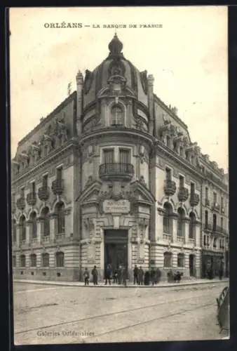 AK Orléans, La Banque de France et architecture imposante