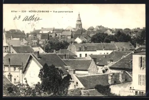 AK Néris-les-Bains, Vue panoramique