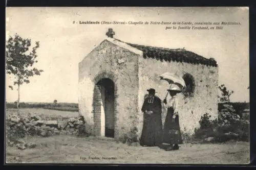 AK Loubiande /Deux-Sèvres, Chapelle de Notre-Dame de la Garde construite aux Rinfilières en 1862