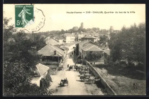 AK Chalus, Quartier du bas de la Ville