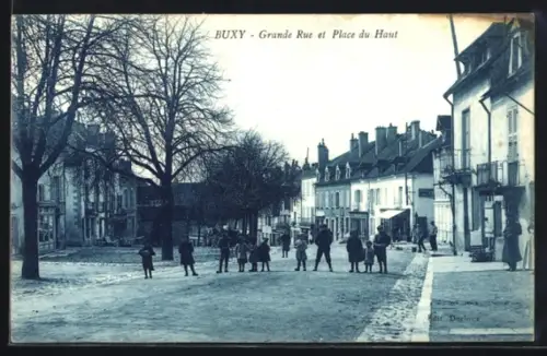 AK Buxy, Grande Rue et Place du Haut