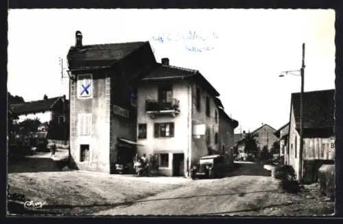AK Montanges /Ain, Entrée du Village