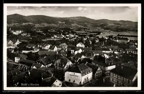 AK Bühl i. Baden, Stadtansicht, Konservenfabrik Badenia