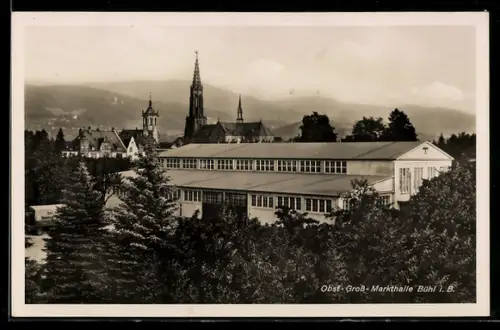 AK Bühl i. B., Obst-Gross-Markthalle