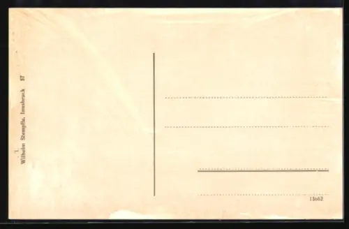 AK Innsbruck, Inneres der Hofkirche