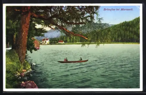 AK Mariazell, Erlaufsee mit Boot