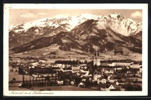 AK Admont, Teilansicht mit den Hallermauern