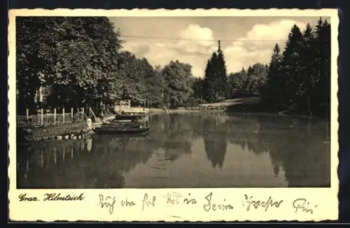 AK Graz, Hilmteich mit Booten