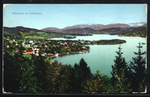 AK Pörtschach am Wörthersee, Teilansicht