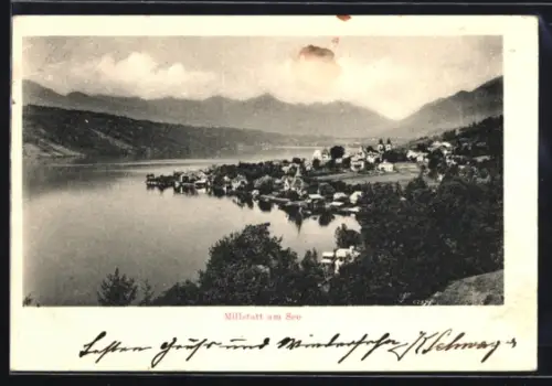AK Millstatt am See, Teilansicht