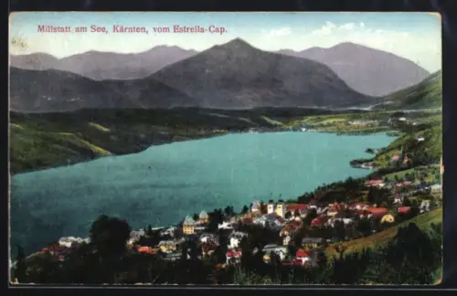 AK Millstatt am See, Teilansicht vom Estrella-Cap