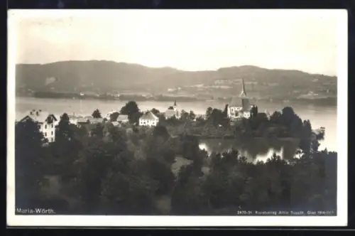 AK Maria-Wörth, Teilansicht