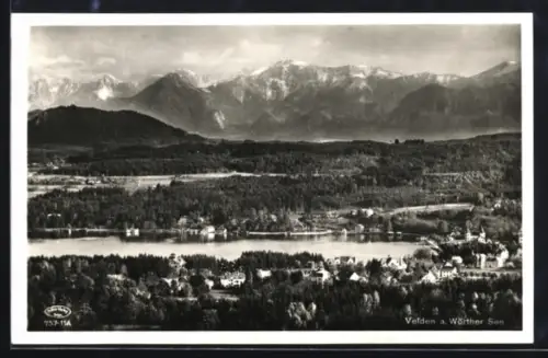 AK Velden a. Wörther See, Teilansicht