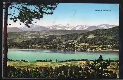 AK Maria Wörth, Panorama