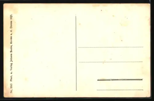 AK Aggstein in der Wachau, Ruine Aggstein