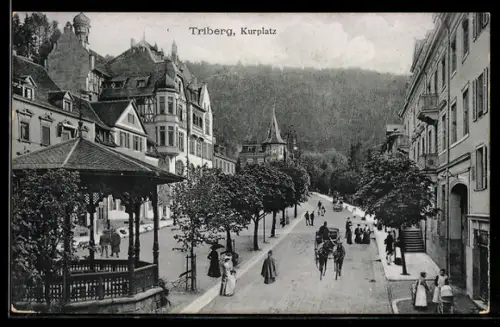AK Triberg, Kurplatz