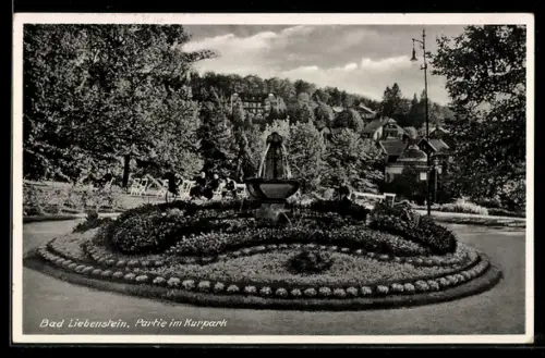 AK Bad Liebenstein, Partie im Kurpark