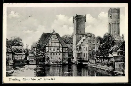 AK Lüneburg, Wasserturm, Ratsmühle