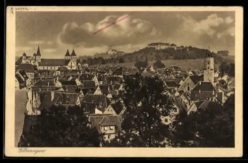 AK Ellwangen a. J., Ansicht vom Waisenhaus