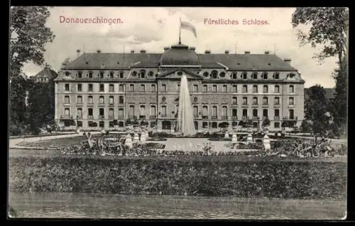 AK Donaueschingen, Fürstliches Schloss