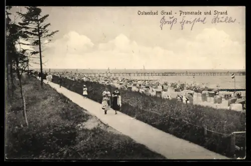 AK Graal, Promenade und Strand