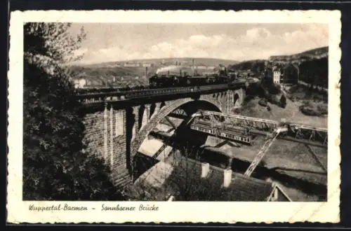 AK Wuppertal-Barmen, Sonnborner Brücke