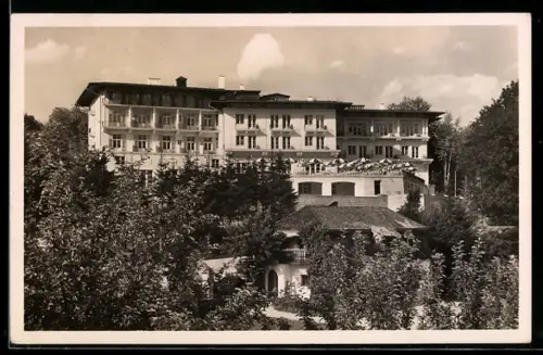 AK Berchtesgaden, Hotel Berchtesgadener Hof, Ansicht gegen Süden