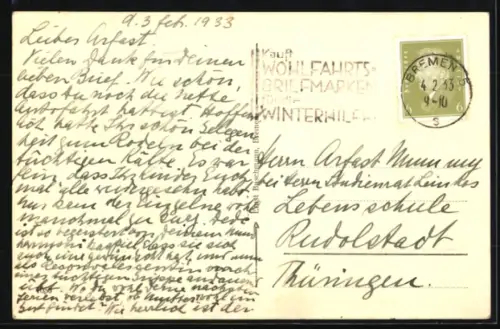 AK Bremen, Rathaus und Roland