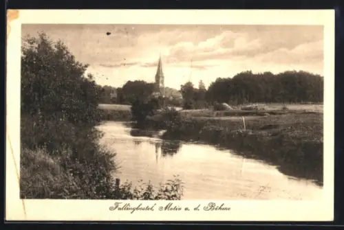 AK Fallingbostel, Motiv an der Böhme