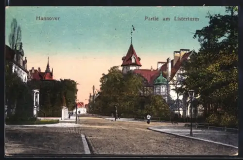 AK Hannover, Partie am Listerturm