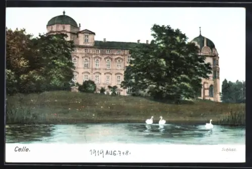 AK Celle, Blick auf das Schloss