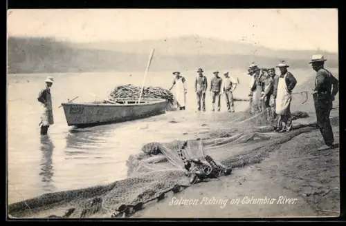 AK Salmon fishing on Columbia River