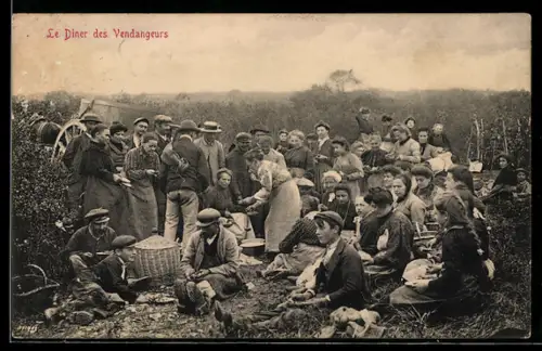 AK Bourgogne, Le Diner des Vendangeurs