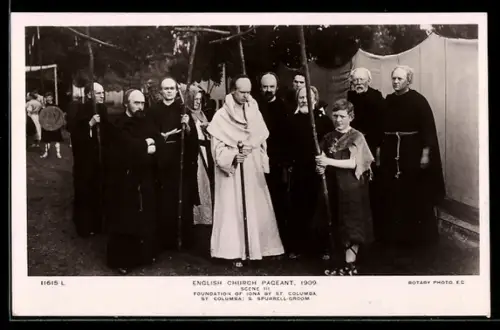 AK English Church Pageant 1909, Foundation of Iona by St. Columba