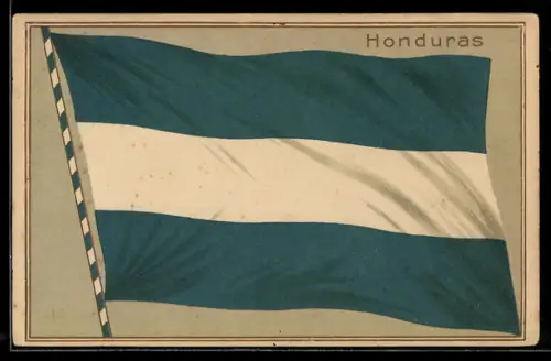 AK Honduras, Nationalfahne des Landes