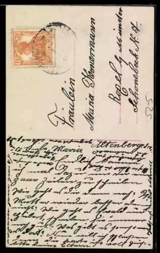 AK Kindersoldat mit einem Engel