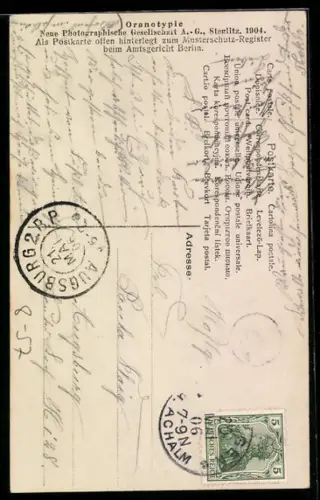 AK Münchner Kindl zapft ein Bier