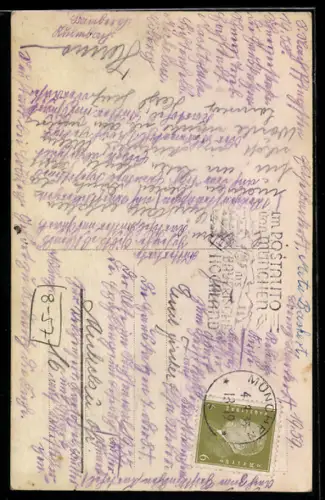 AK Münchner Kindl mit Bierkrug und Rettich