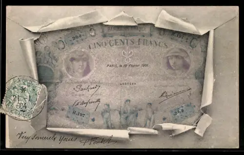 AK Geldschein, Banque de France, Cinq Cents Francs