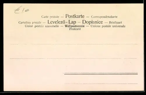 AK Zwanzig Francs Geldschein