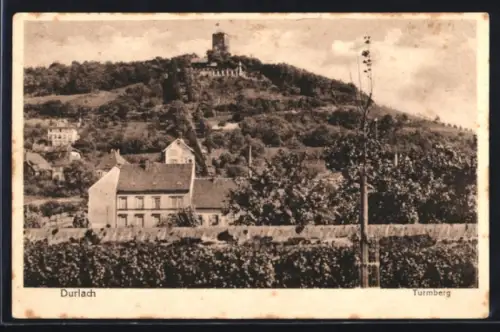AK Durlach, Turmberg, Ortspartie