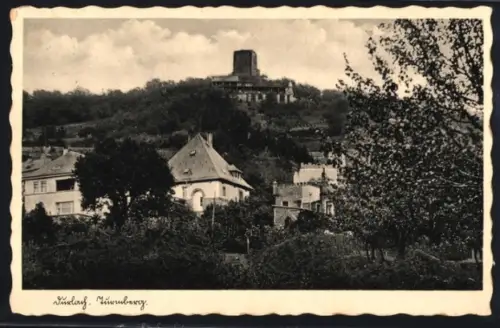 AK Durlach, Turmberg, Totalansicht